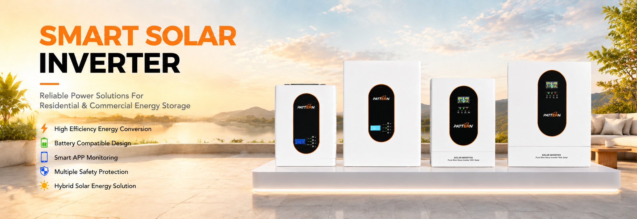 Smart Solar Inverter — Residential & Commercial Energy Storage