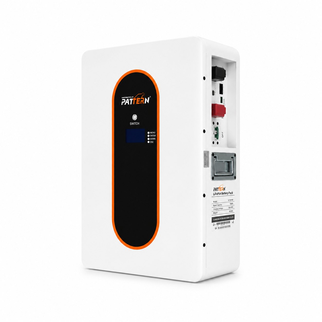 Wall-Mounted LiFePO4 Battery